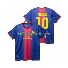 Maillot de Foot FC Barcelone Lionel Messi 10 2012 2013 Retro Domicile